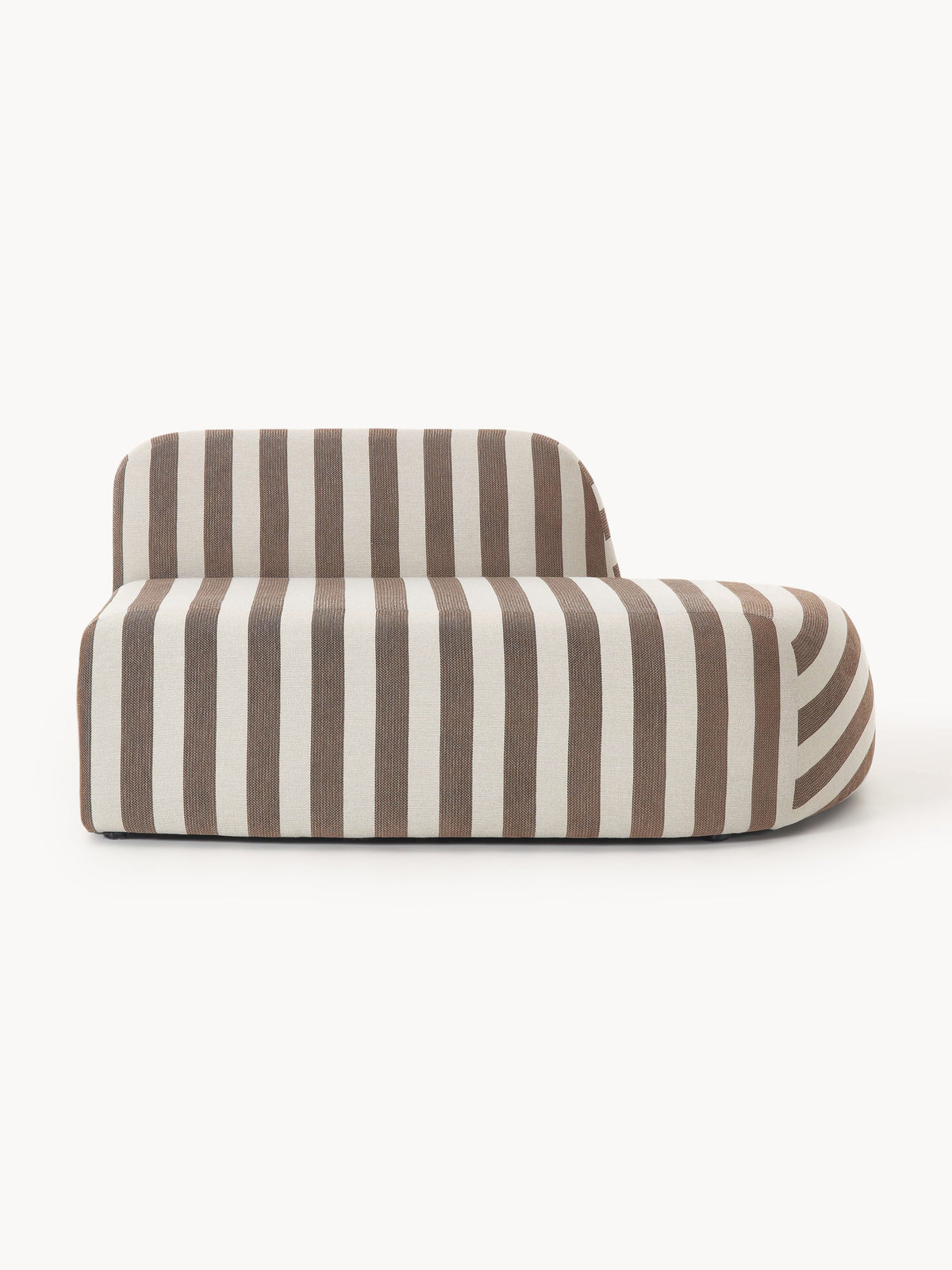 Wolkelle Striped Chaise Module