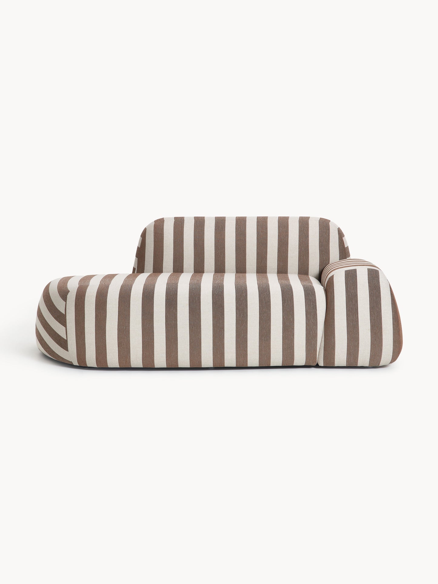 Wolkelle Striped Sofa (2-Seater) with Chaise Longue
