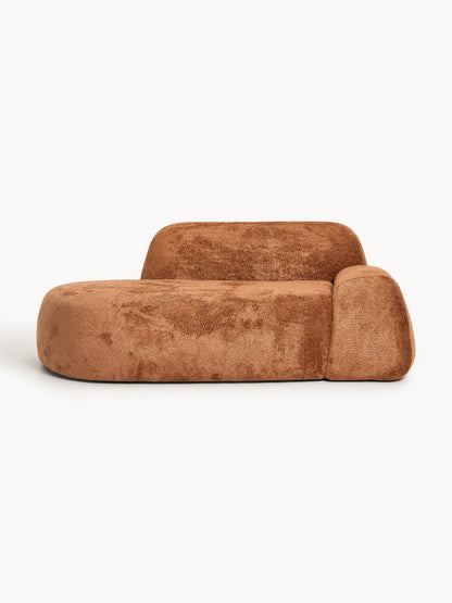 Wolkelle Teddy Bouclé Sofa (2-Seater) with Chaise Longue