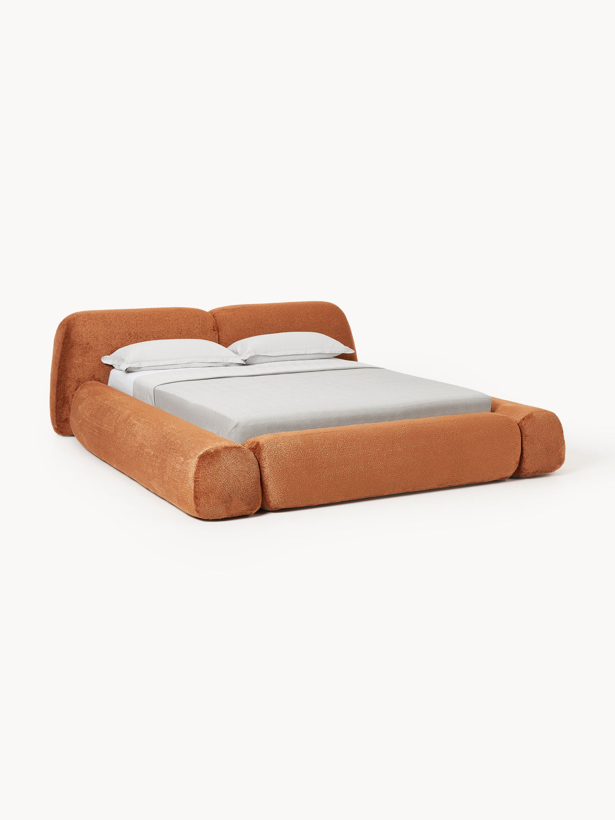 Wolkelle Teddy Bouclé Upholstered Bed